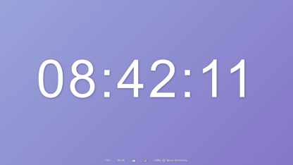 Online Clock 網絡小時鐘