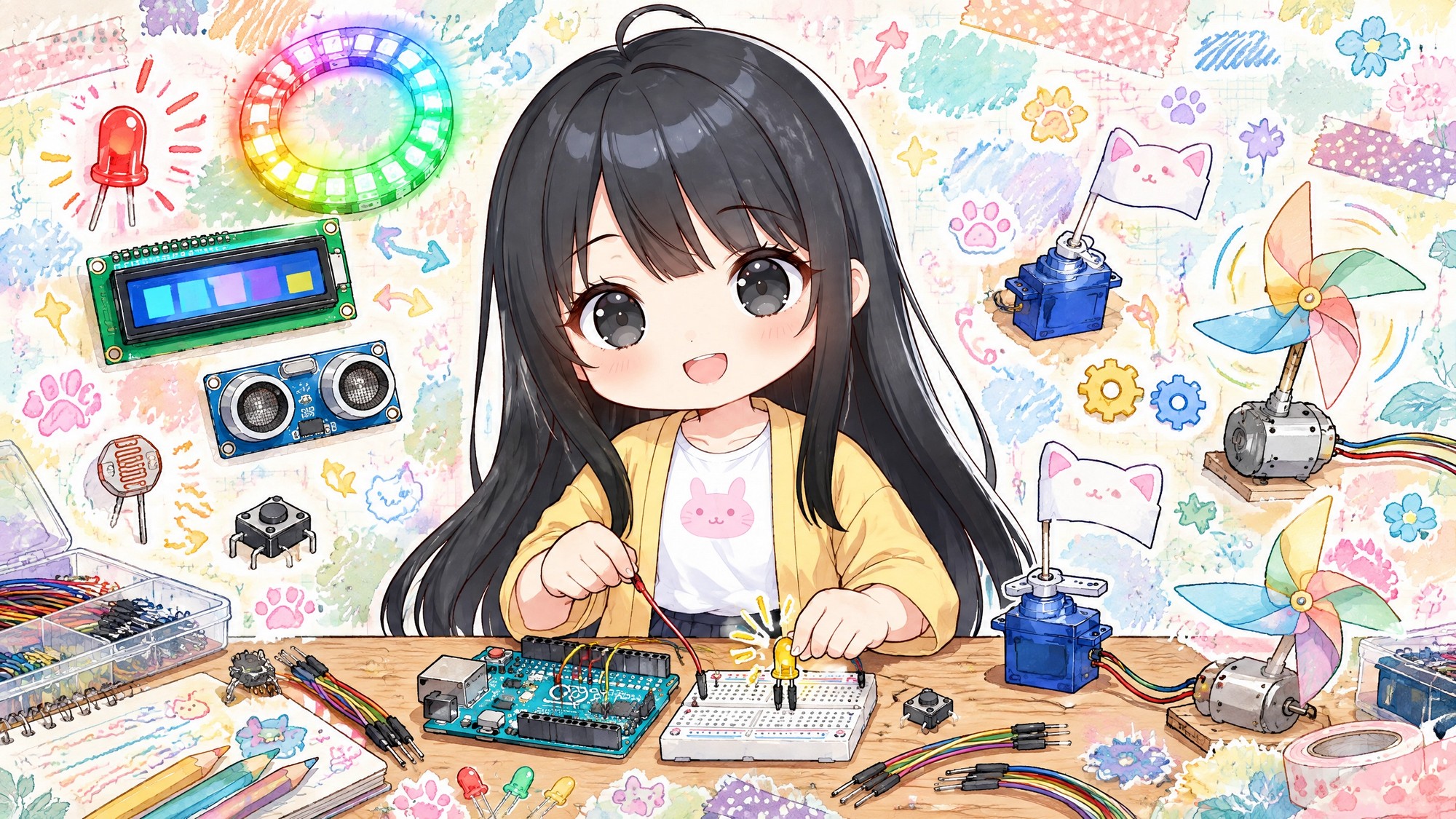 Arduino 實作: 從一顆 LED 到會動的創作, 22 個小任務等你解鎖!