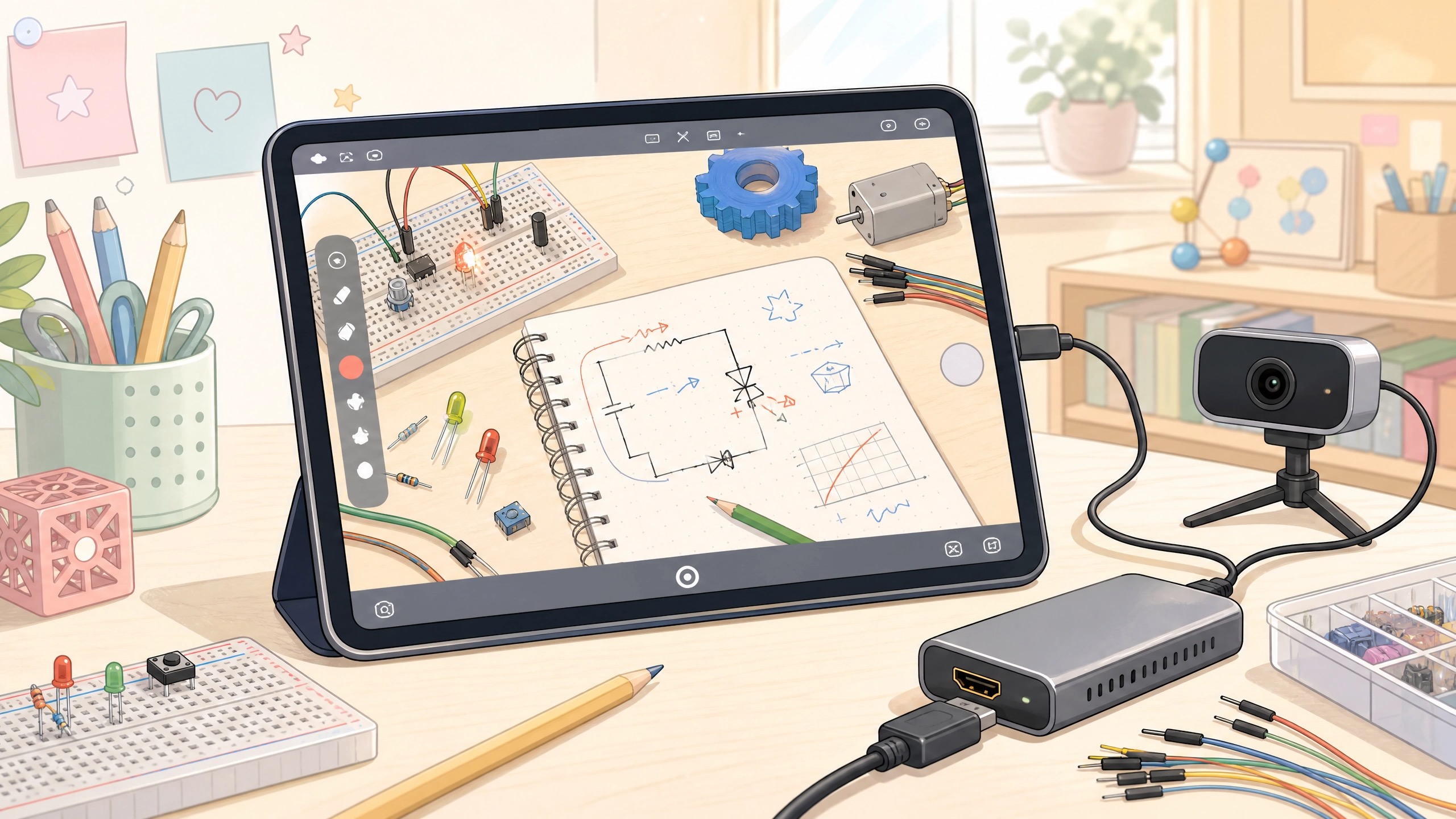 Ext Screen: Turn Your iPad into a Professional External Monitor and Live Teaching Tool