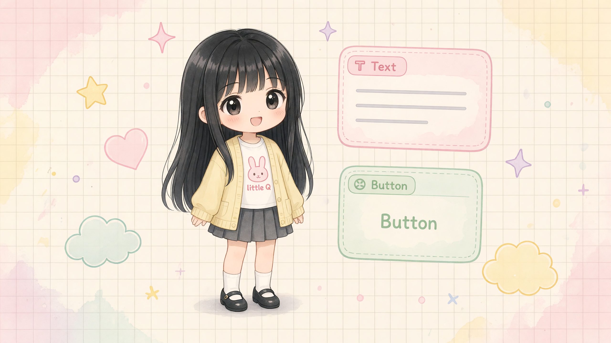 Text、Image 與 Label